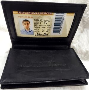 Genuine Leather Bifold Wallet